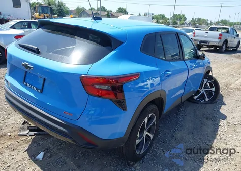 2024 Chevrolet Trax Fwd 1Rs из США, поврежденный, VIN KL77LGE23RC178664